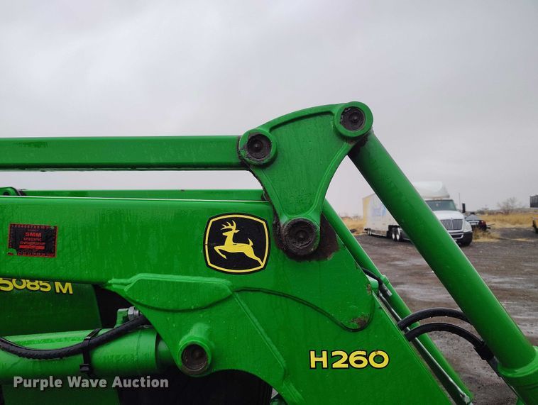 image for item ED0011 2013 John Deere 5085M MFWD tractor