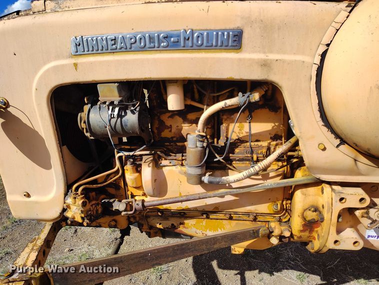 image for item ED0012 Minneapolis-Moline 445 tractor