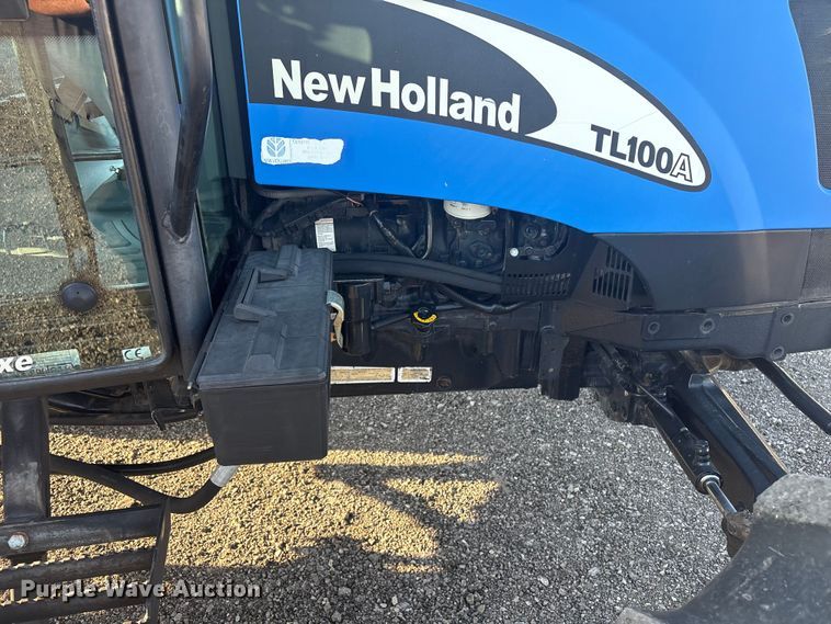 image for item EG8904 2005 New Holland TL100A MFWD tractor