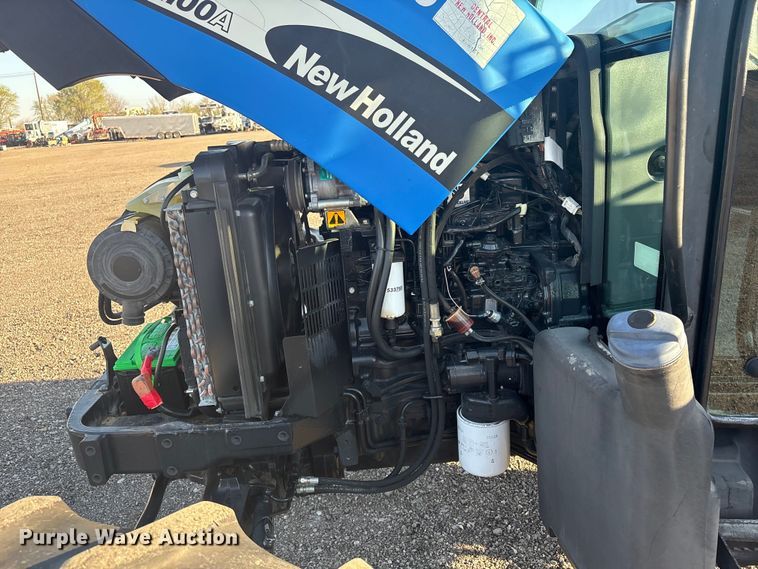 image for item EG8904 2005 New Holland TL100A MFWD tractor