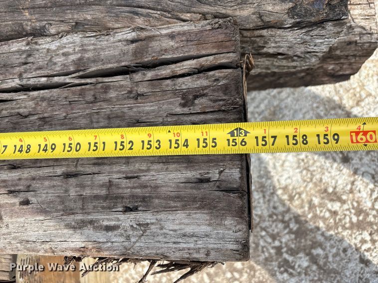 image for item EJ7810 Approximately (37) rail road ties