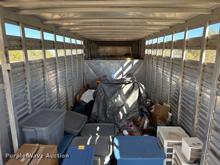 image for item EP0874 1983 Barrett livestock trailer