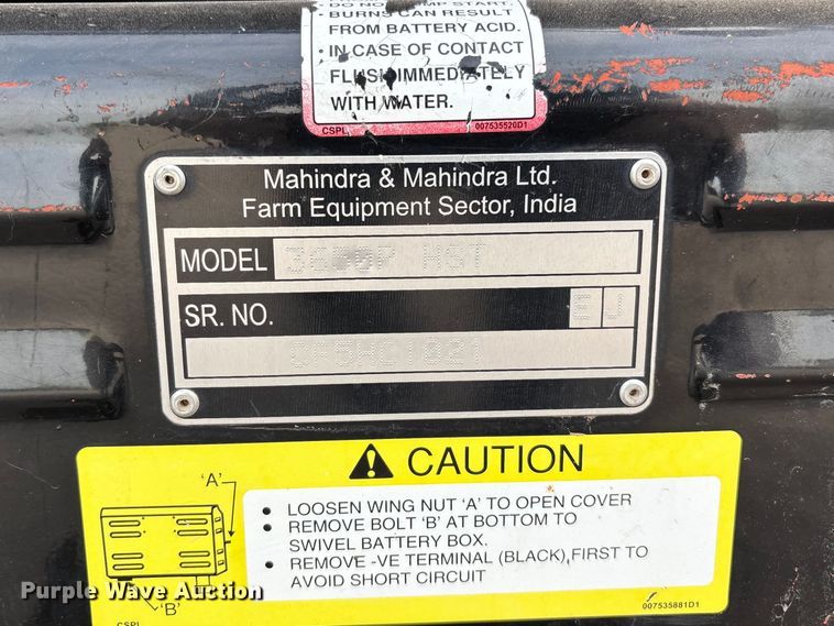 image for item ER7524 Mahindra 3650P HST tractor