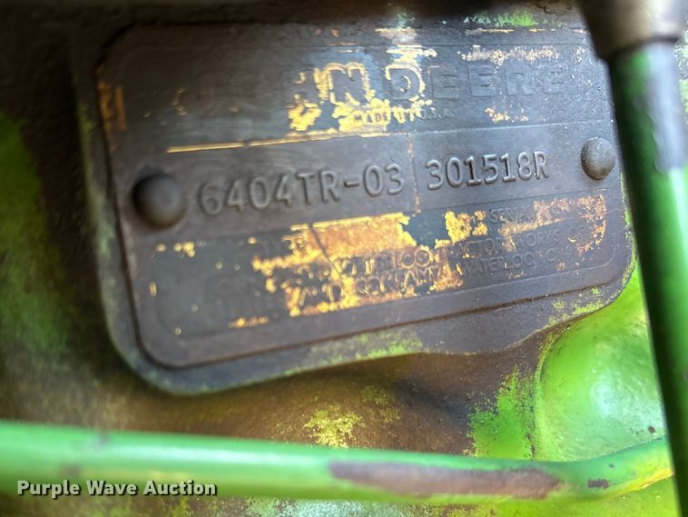 image for item ES8715 John Deere 4320 tractor