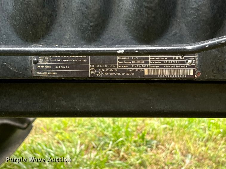 image for item ES8735 2014 Case 130 Puma MFWD tractor