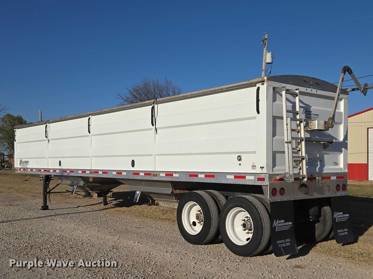 image for item ET1493 2017 Maurer Manufacturing grain trailer