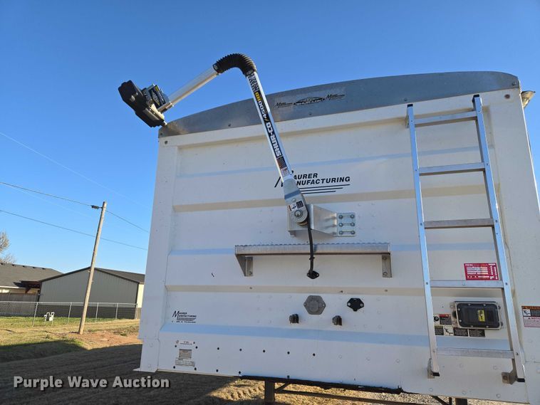 image for item ET1493 2017 Maurer Manufacturing grain trailer