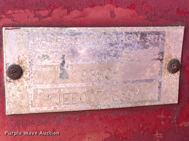 image for item ET1725 1999 Case 9380 4WD tractor