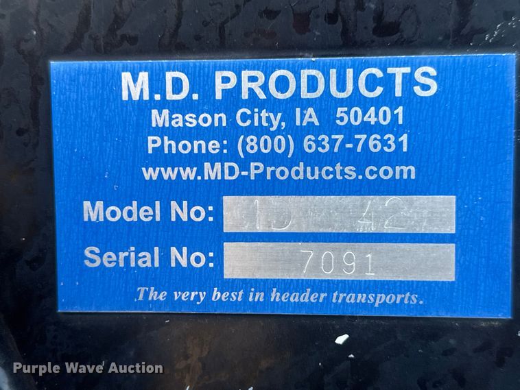 image for item ET1790 M.D. Stud King 42   header trailer