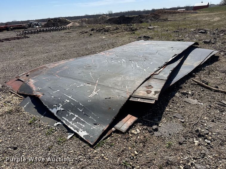 image for item ET1804 Approximately 14 sheets of metal