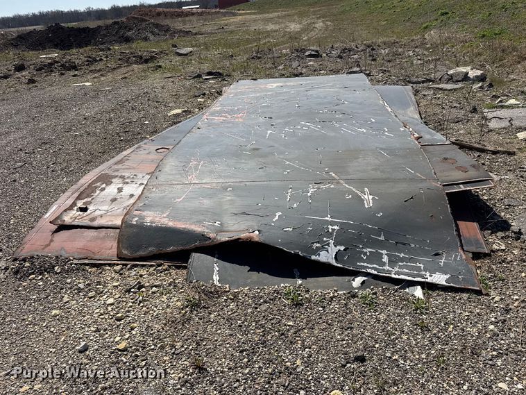 image for item ET1804 Approximately 14 sheets of metal