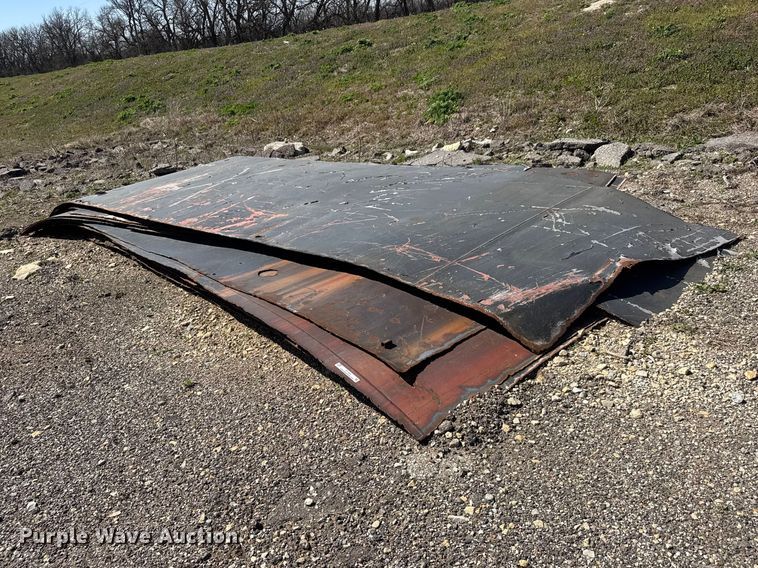 image for item ET1804 Approximately 14 sheets of metal