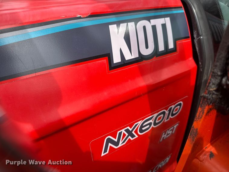 image for item ET1868 2018 Kioti NX6010 MFWD tractor