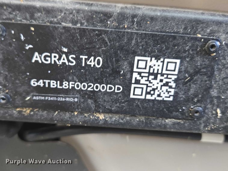 image for item ET5010 DJI AGRAS T40 drone