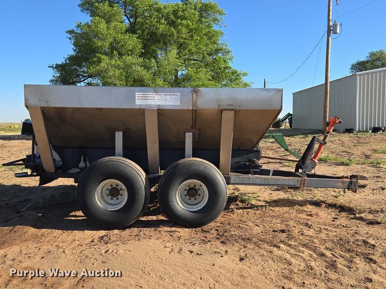 image for item ET5195 Adam's Fertilizer Equipment Spreader Trailer sprayer trailer