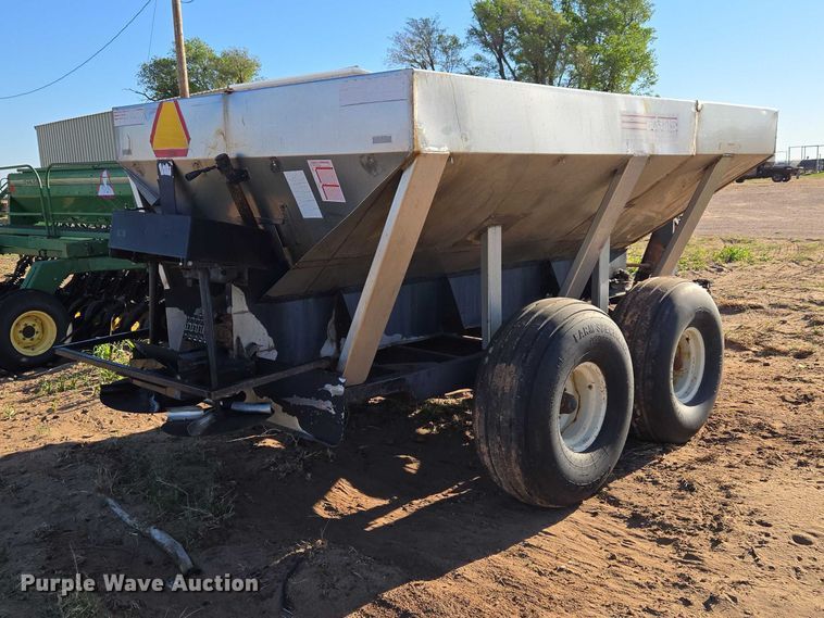image for item ET5195 Adam's Fertilizer Equipment Spreader Trailer sprayer trailer