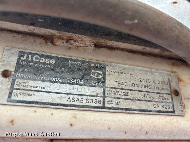 image for item EU0444 Case 2470 4WD tractor