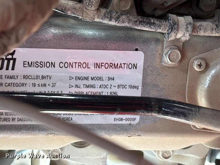 image for item EU0461 Kioti CK3520 tractor