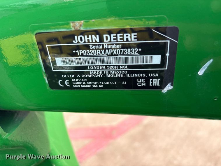 image for item EU0462 2023 John Deere 3039R tractor