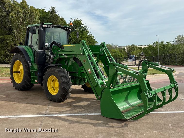 image for item EU0464 2023 John Deere 6140M MFWD tractor