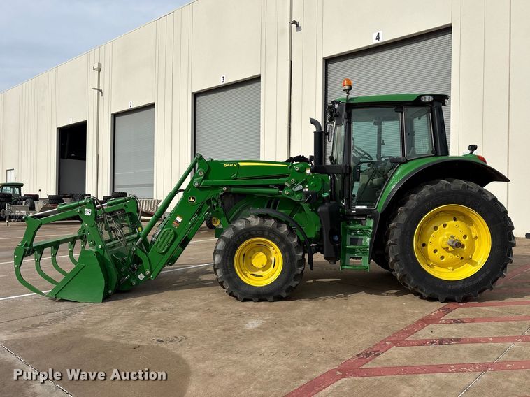 image for item EU0464 2023 John Deere 6140M MFWD tractor