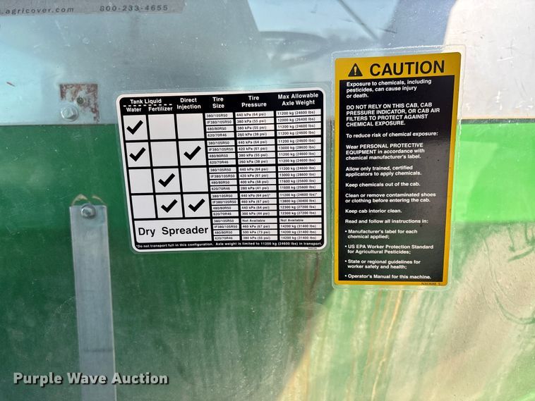 image for item FB3300 2014 John Deere 4940 spreader