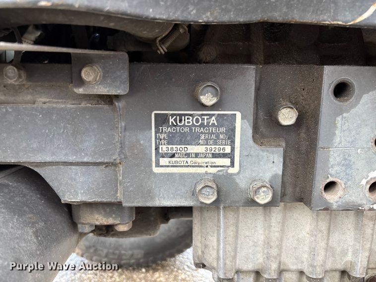 image for item FB3340 Kubota L3830D MFWD tractor
