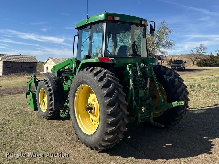 image for item FB7080 2000 John Deere 7210 MFWD tractor