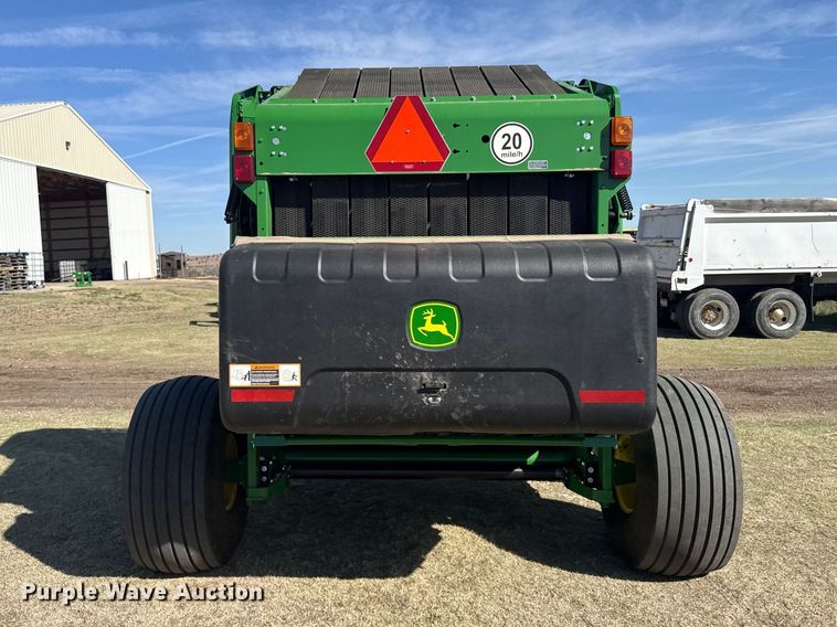 image for item FB7081 2022 John Deere 560M round baler
