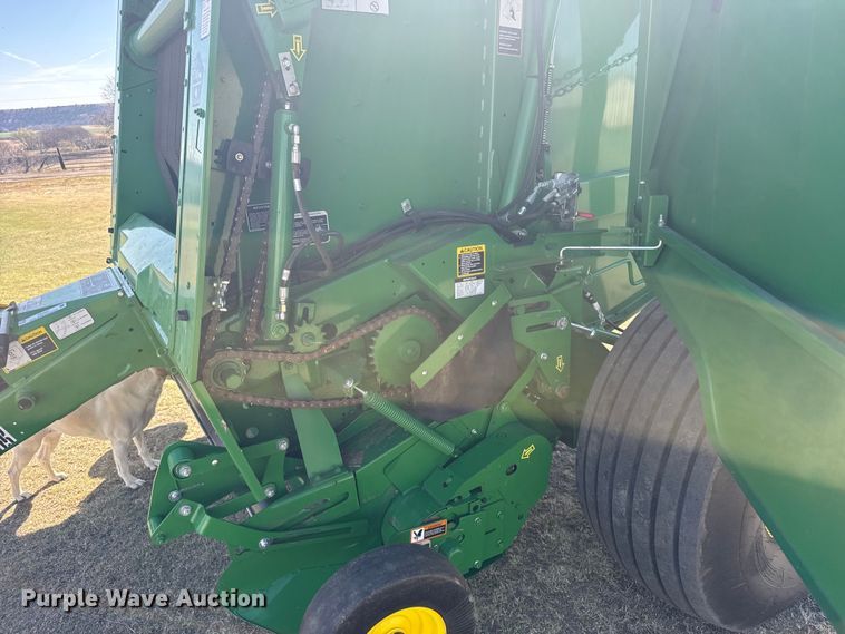 image for item FB7081 2022 John Deere 560M round baler