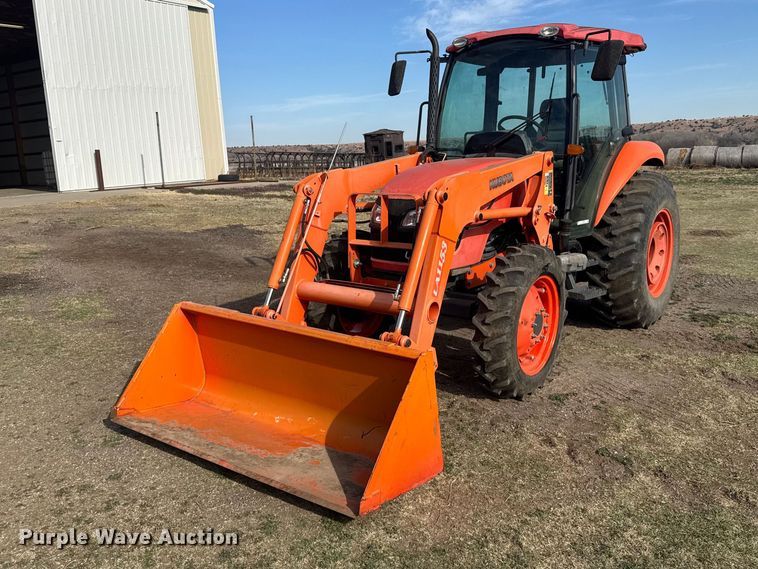 image for item FB7082 Kubota M5140 MFWD tractor