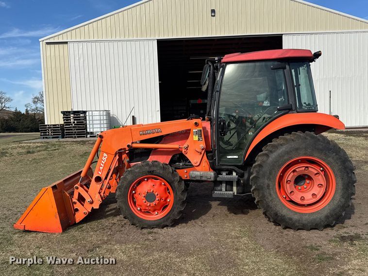 image for item FB7082 Kubota M5140 MFWD tractor