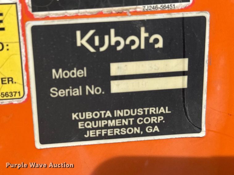 image for item FB7082 Kubota M5140 MFWD tractor