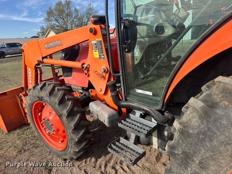 image for item FB7082 Kubota M5140 MFWD tractor