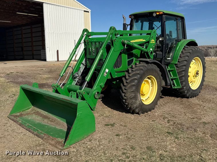 image for item FB7083 2008 John Deere 7330 MFWD tractor