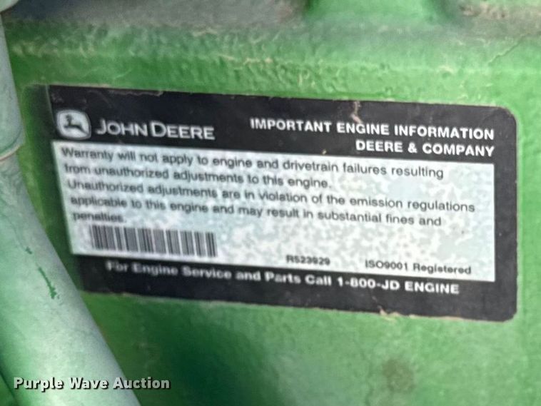 image for item FB7083 2008 John Deere 7330 MFWD tractor