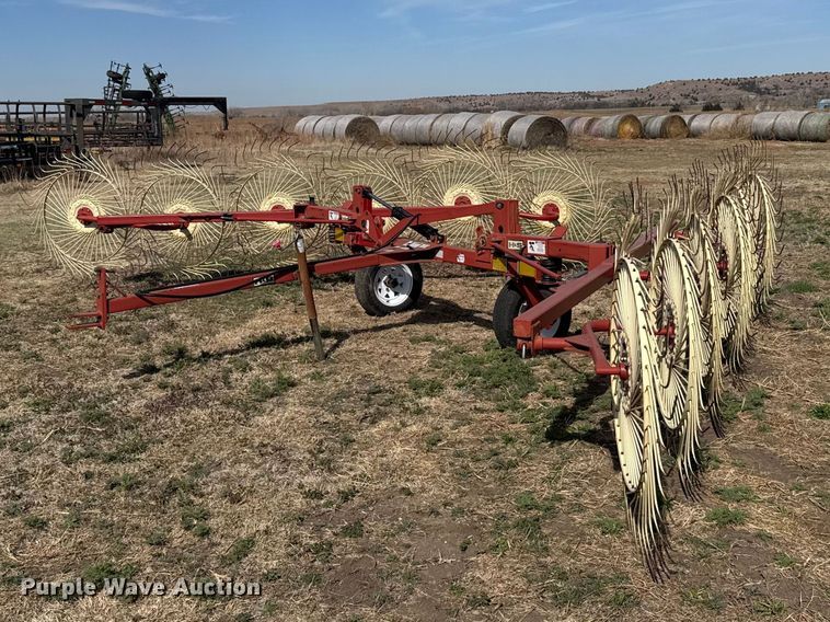 image for item FB7085 H&S V-12 hay rake