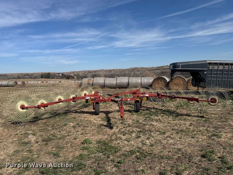 image for item FB7085 H&S V-12 hay rake