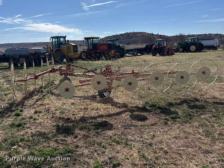 image for item FB7085 H&S V-12 hay rake