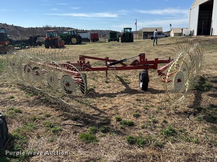 image for item FB7085 H&S V-12 hay rake
