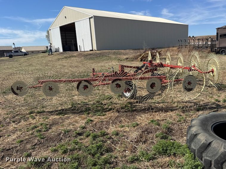 image for item FB7085 H&S V-12 hay rake