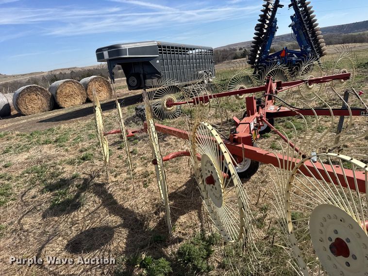 image for item FB7085 H&S V-12 hay rake