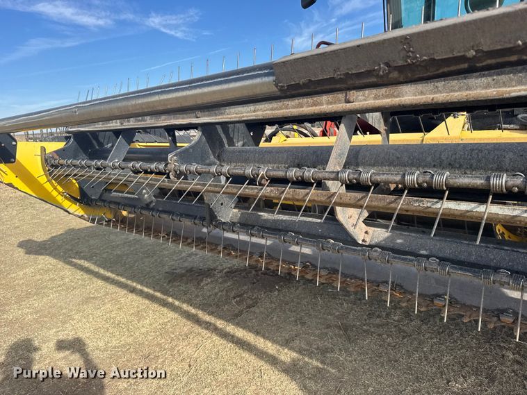 image for item FB7087 2003 New Holland HW320 swather / windrower