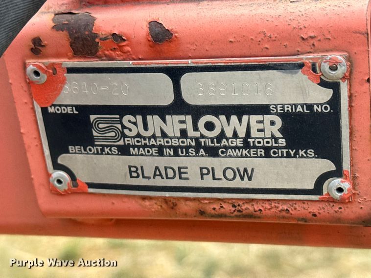 image for item FB7112 Sunflower S640-20 applicator