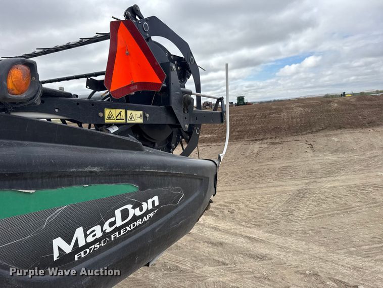 image for item FB7125 MacDon FD75-D Flexdraper flex draper head