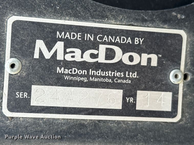 image for item FB7125 MacDon FD75-D Flexdraper flex draper head