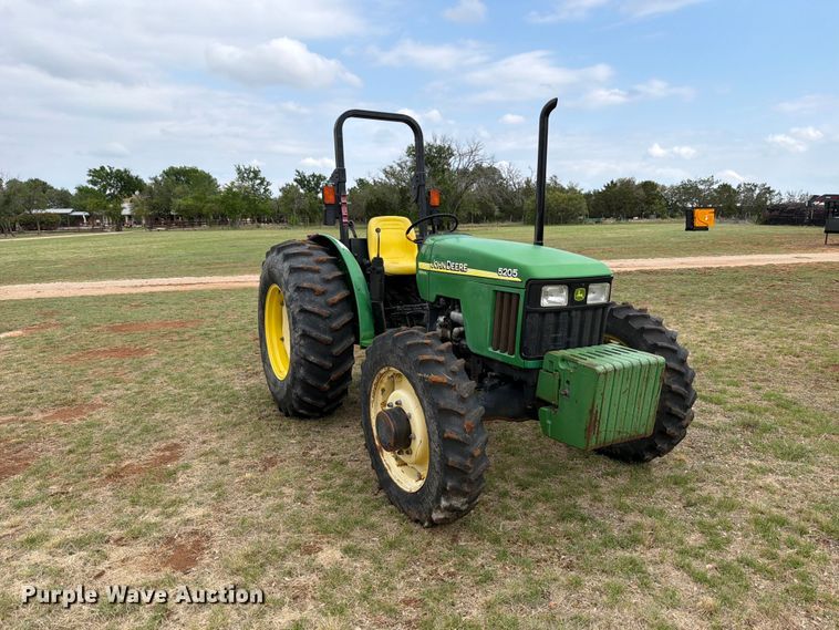 image for item FB8108 2007 John Deere 5205 MFWD tractor