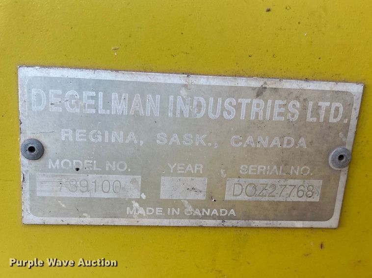 image for item FC2078 Degelman 789100 blade