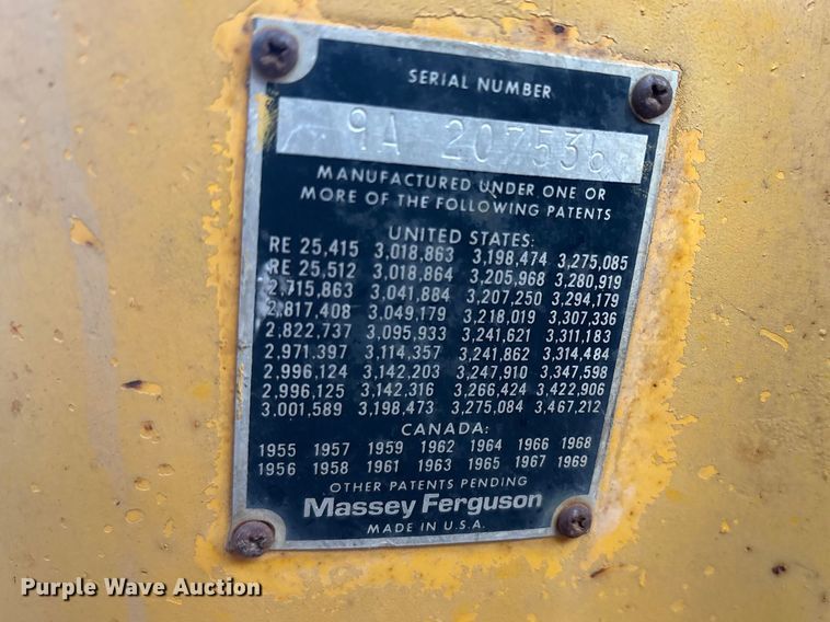 image for item FC2111 Massey Ferguson MF30 tractor