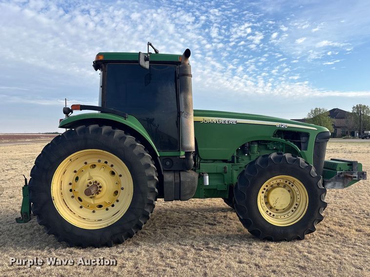 image for item FC2171 2003 John Deere 8120 HFWD tractor